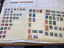 Italie 135 timbres environs comme photos