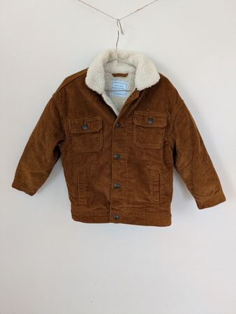 Cordjacke gefüttert, Gr. 122, Top Zustand!