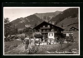 AK Chateau-D'Oex, Pension Borgeaud, 1914