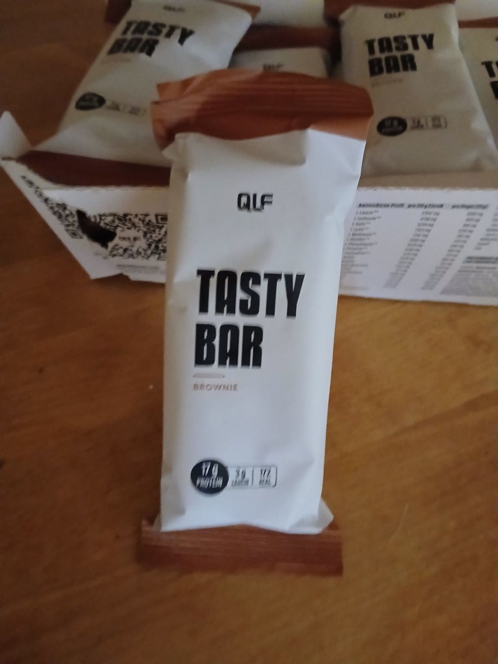 Cibi & Specialità: 12 Proteinriegel Tasty Bar Brownie – Usato da Zermatt venduto da PratoBorni
