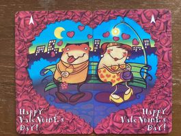 2 Telefonkarten Singapur Happy Valentine’s Day