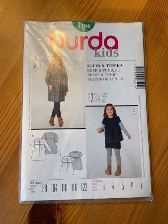 BURDA KIDS  Schnittmuster  Kleid und Tunika  NEU&OVP