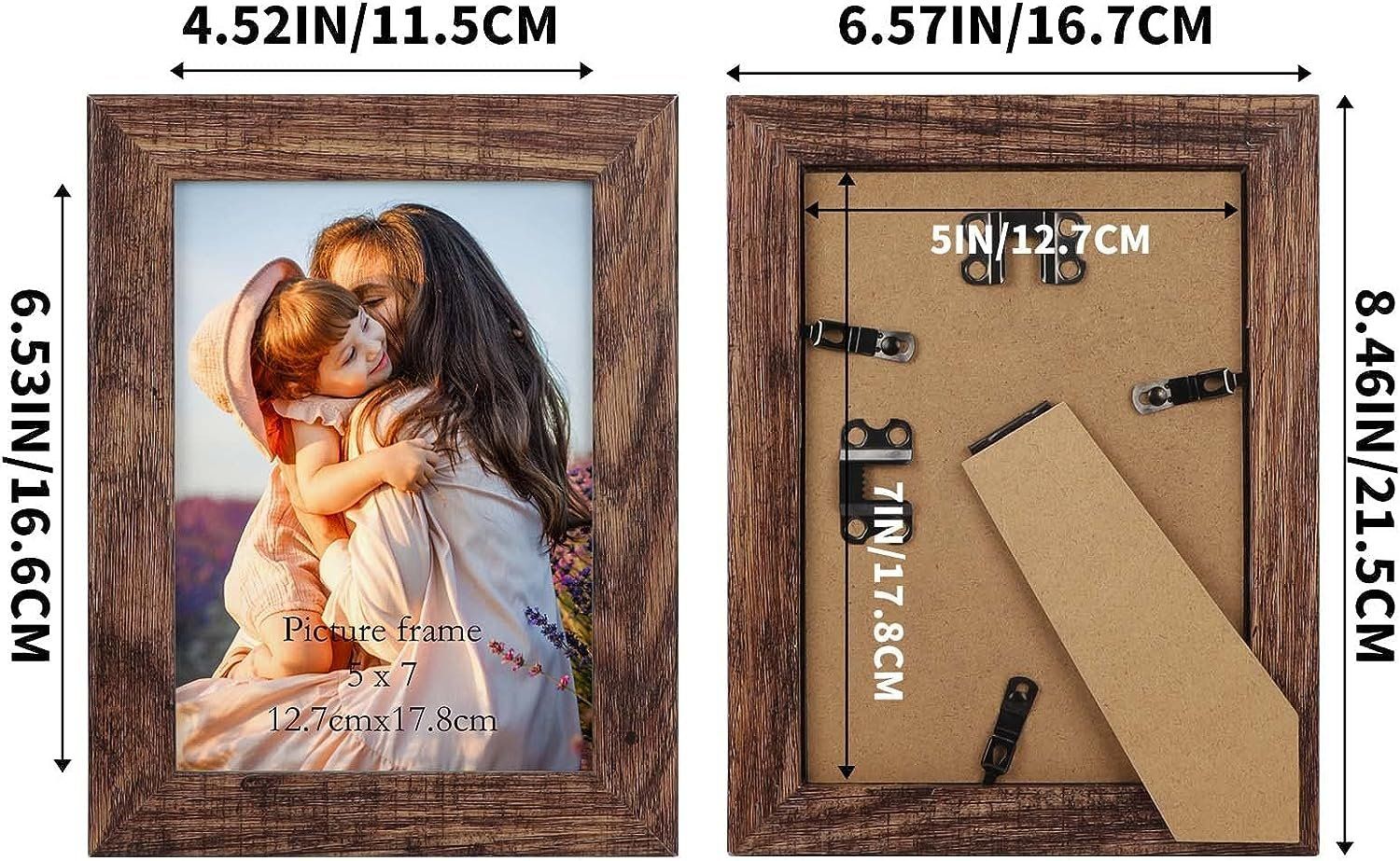 Cornici: 7er Set Bilderrahmen 13x18 CM Braun – Nuovo e nell'imballaggio originale da Nuglar venduto da SaleRitter 1