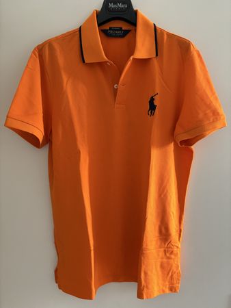 Ralph Lauren Polo Golf Shirt - Orange - Size M - Mens