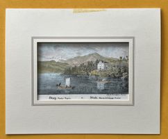 Kolorierte Litho Stutz, Kanton Luzern, Eglin um 1880
