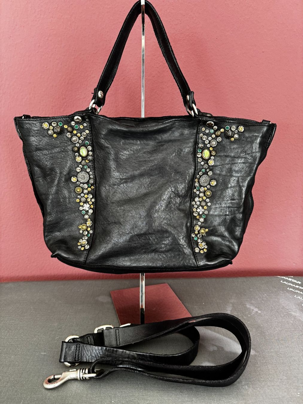 Campomaggi Sacs femmes: Campomaggi Shopper Leder schwarz – D'occasion à Muttenz par einfach-schoen