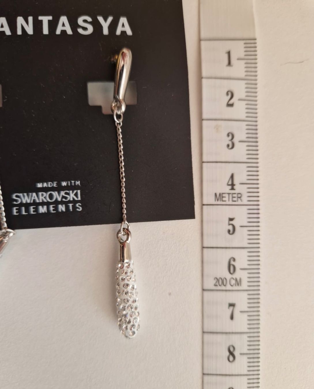 Swarovski Ohrringe & -stecker: Phantasya Ohrringe mit Swarovski Elementen, NEU – Neu und originalverpackt aus Hittnau von Katzenherz 1