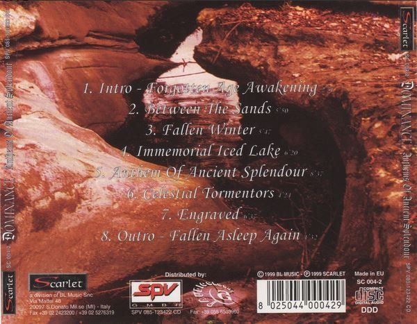 CD: Dominance - Anthems... – Usato da St-Cergue venduto da VeganWarrior 1