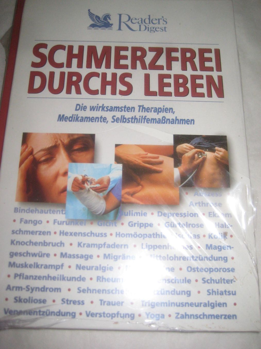 Bücher: BUCH  SCHMERZFREI DURCHS  LEBEN – Neu und originalverpackt aus Uster von flocke1
