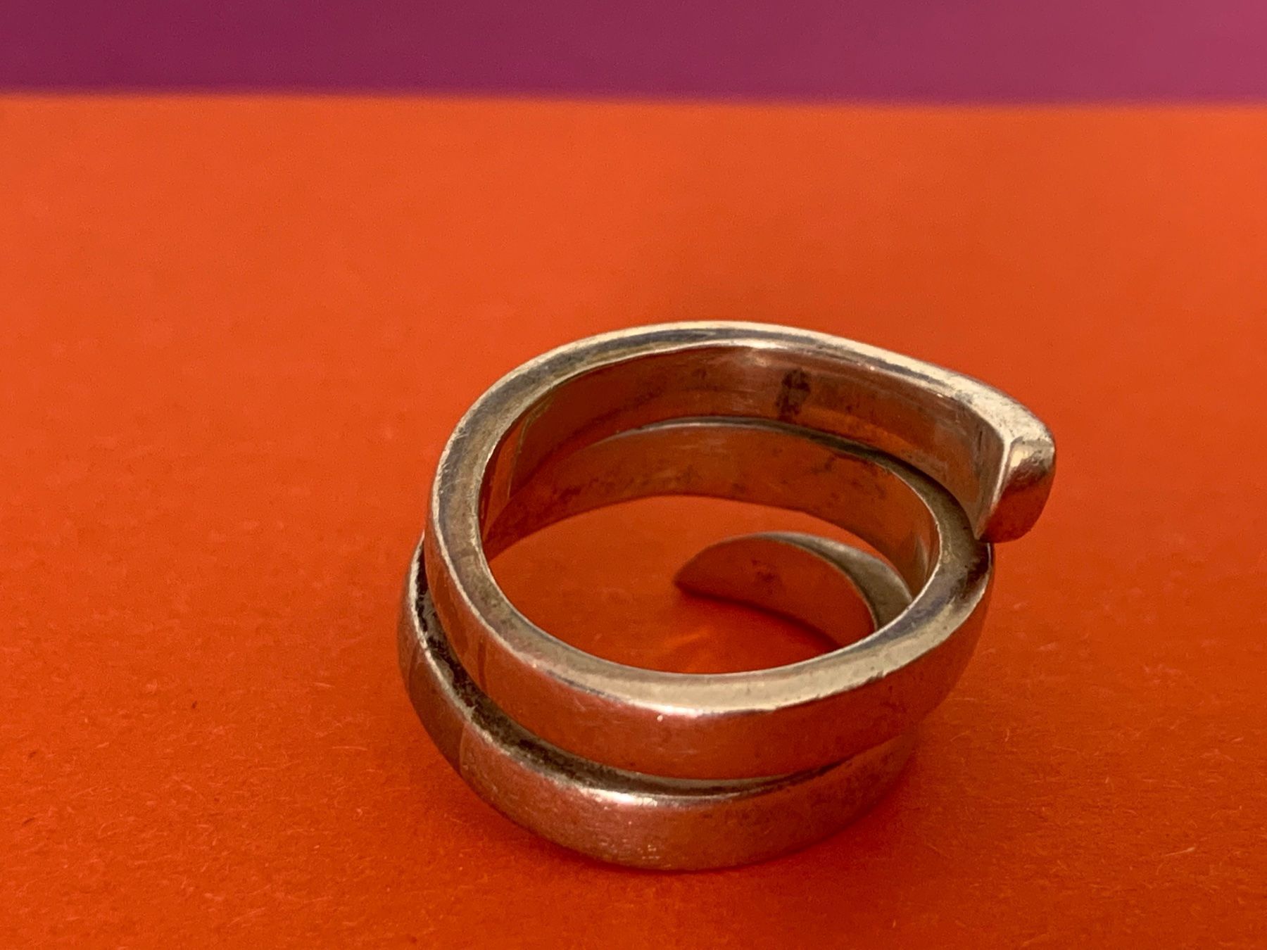Ringe: Silberring sprirale 3 fach (54) – Gebraucht aus Dittingen von Bijoubelle 3