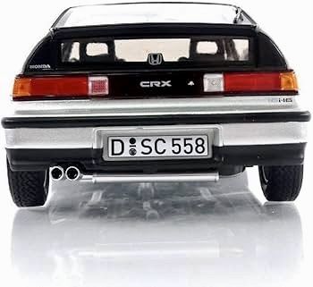 Honda Modellini d'auto: HONDA CRX 1990 MASSSTAB 1:18 SILBER – Nuovo e nell'imballaggio originale da Erlenbach im Simmental venduto da Model_box 4