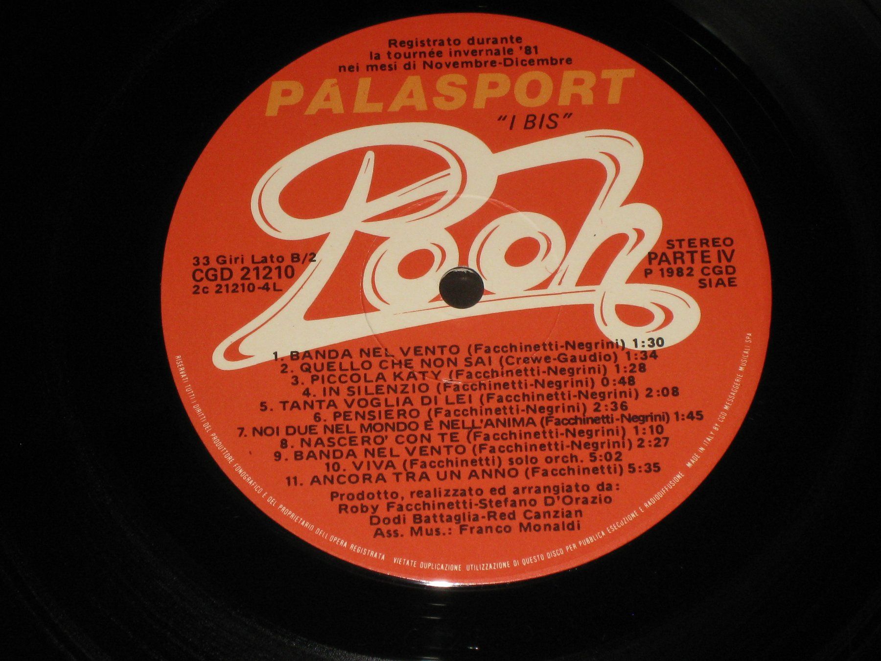 Dischi in vinile: DOPPEL LP - POOH - PALASPORT – Usato da Steckborn venduto da Quo7 5