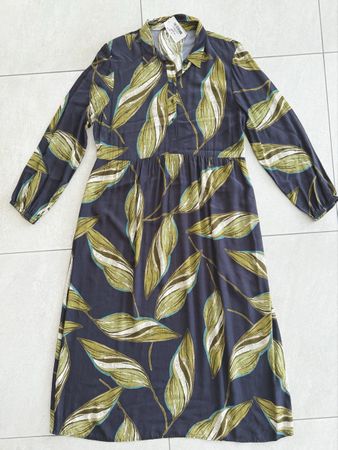 Damen Kleid von NILE, Gr. XL, NEU! 100% Viskose. Maxikleid.