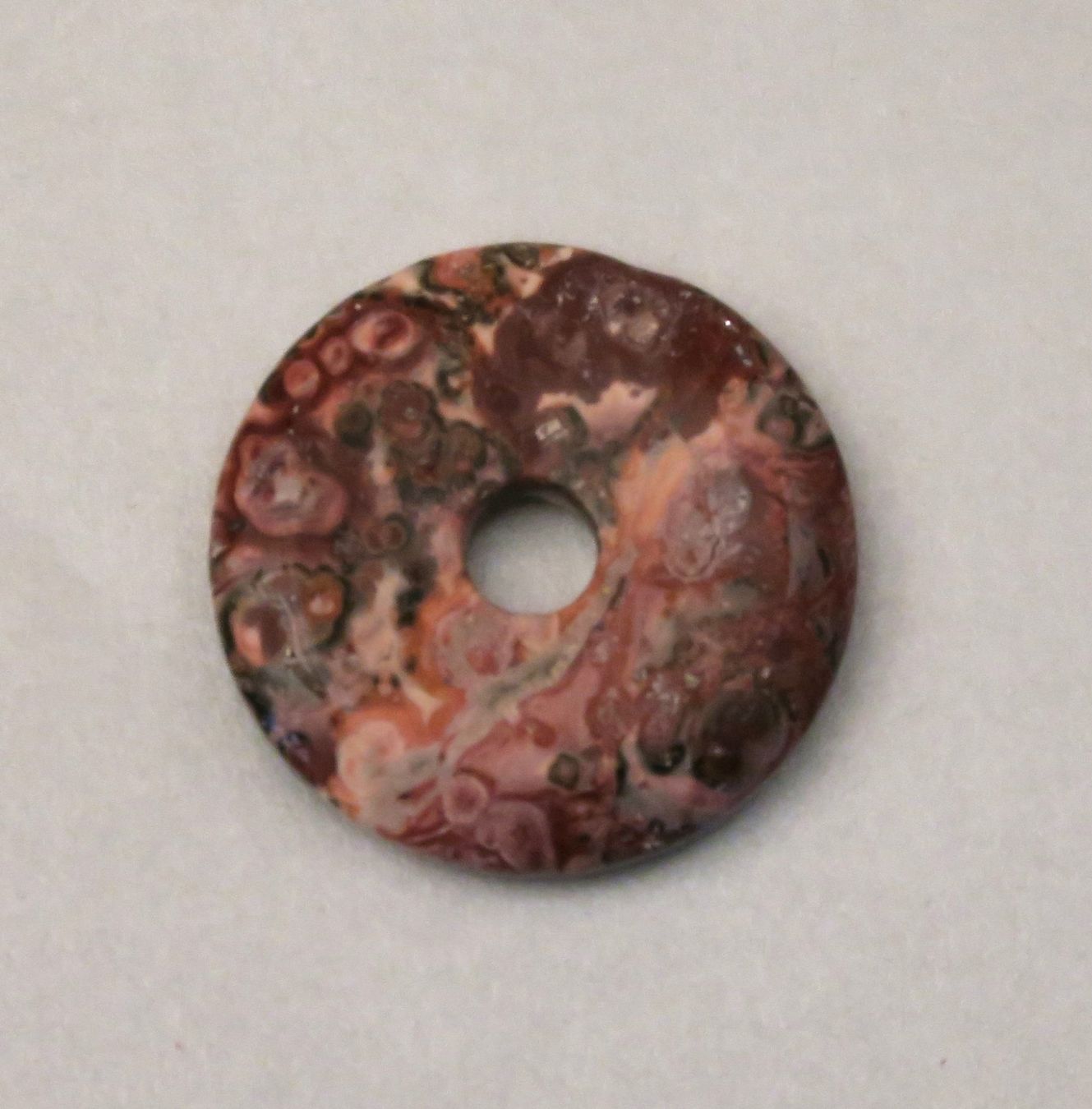 Ciondoli: Anhänger Leoparden-Jaspis Donut – Usato da Brittnau venduto da marlenestone