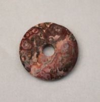 Anhänger Leoparden-Jaspis Donut