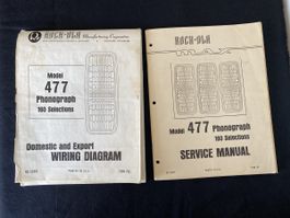 Rock-Ola 477 Service Manual und Schaltplan