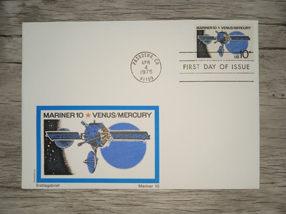 LU1 Enveloppe + Timbre USA 1975 Theme Space | Kaufen auf Ricardo