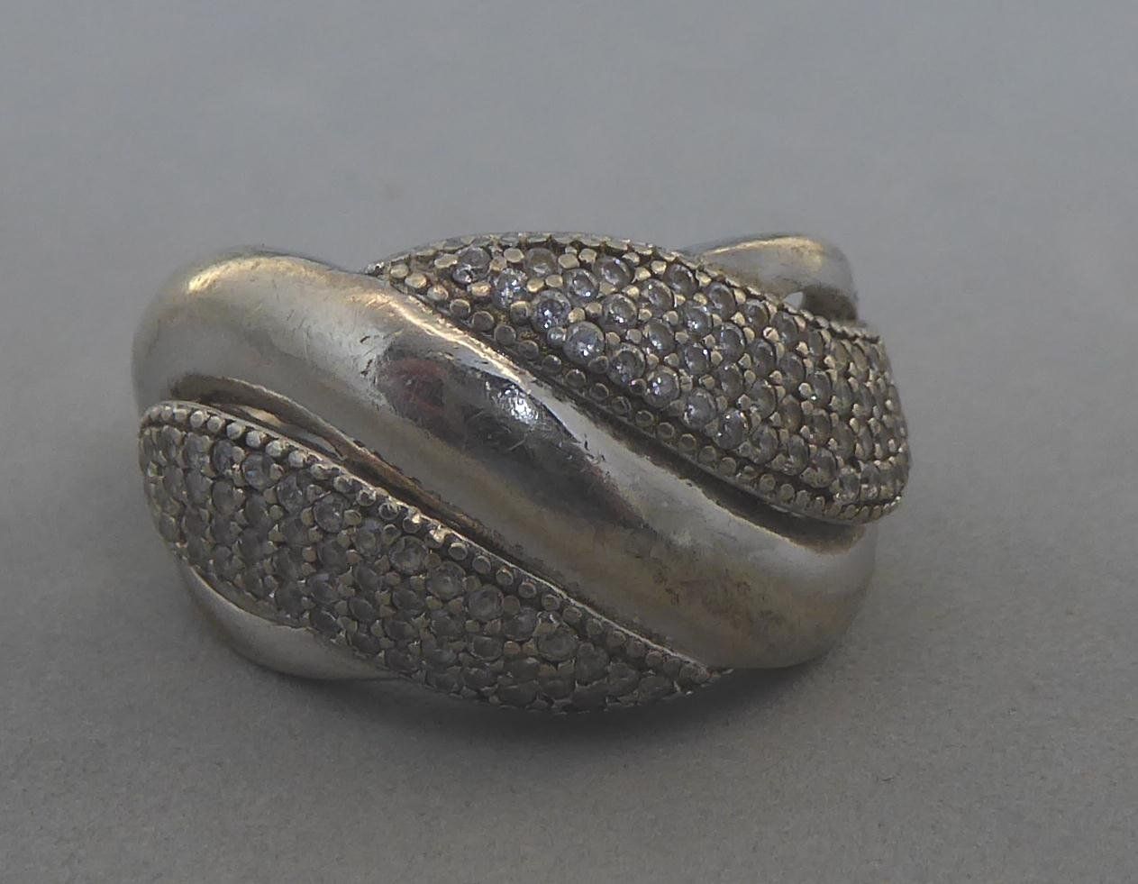 Anelli: Ring 925 Silber mit synthetischem Stein – Usato da Muri AG venduto da Lineli2020 1