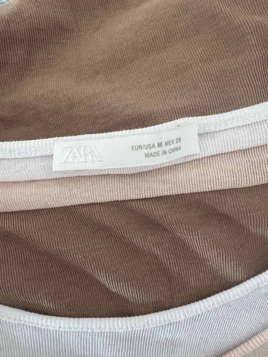 Zara T-shirt: Zara layered T-Shirt, size M – Usato da Zürich venduto da daria_m 2
