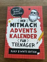 BUCH Der Mitmach ADVENTSKALENDER für TEENAGER / Weihnachten
