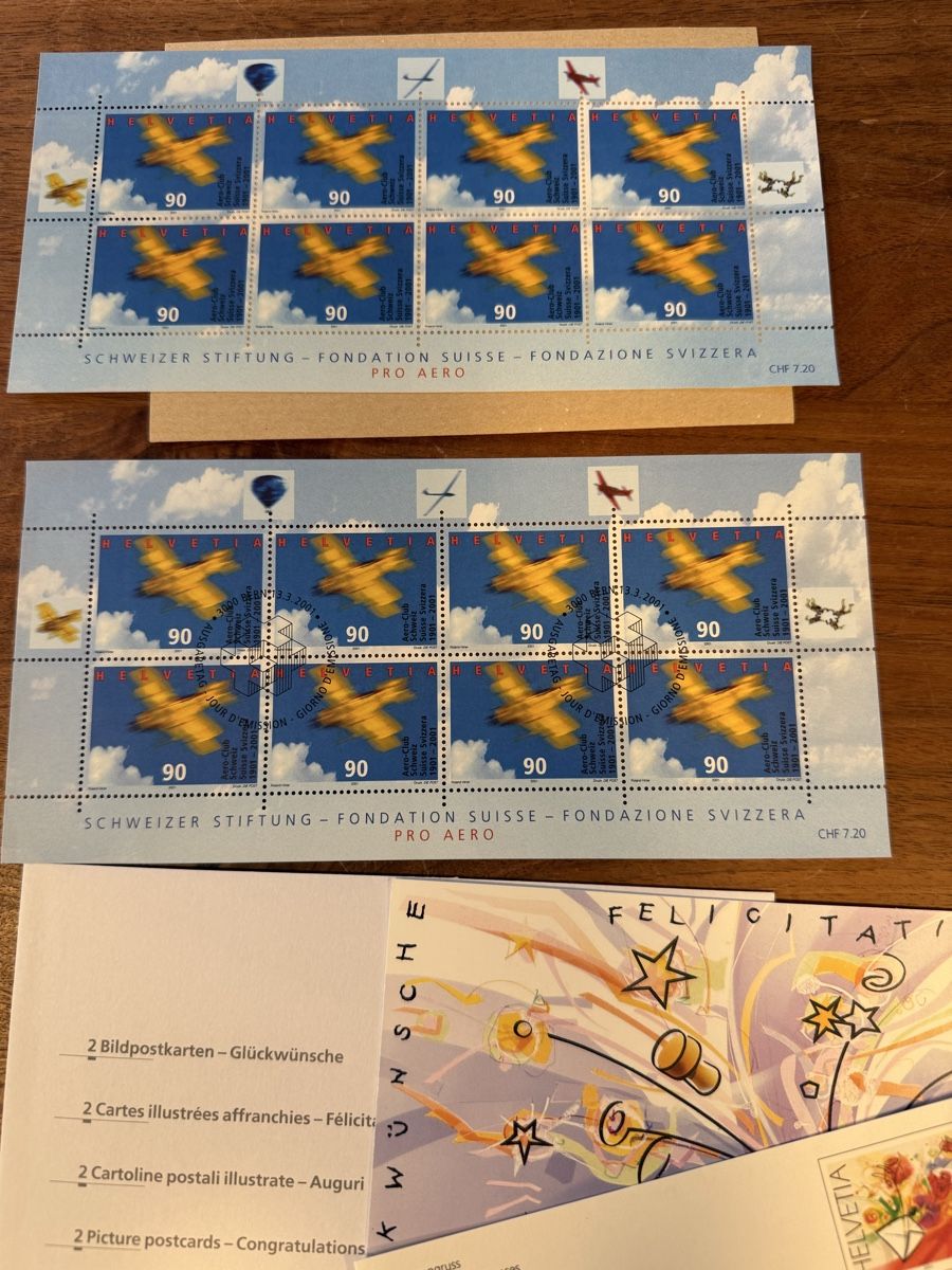 Tous les timbres: Briefmarken 2001 diverse – Neuf (Voir description) à Altdorf UR par Sanna08 1
