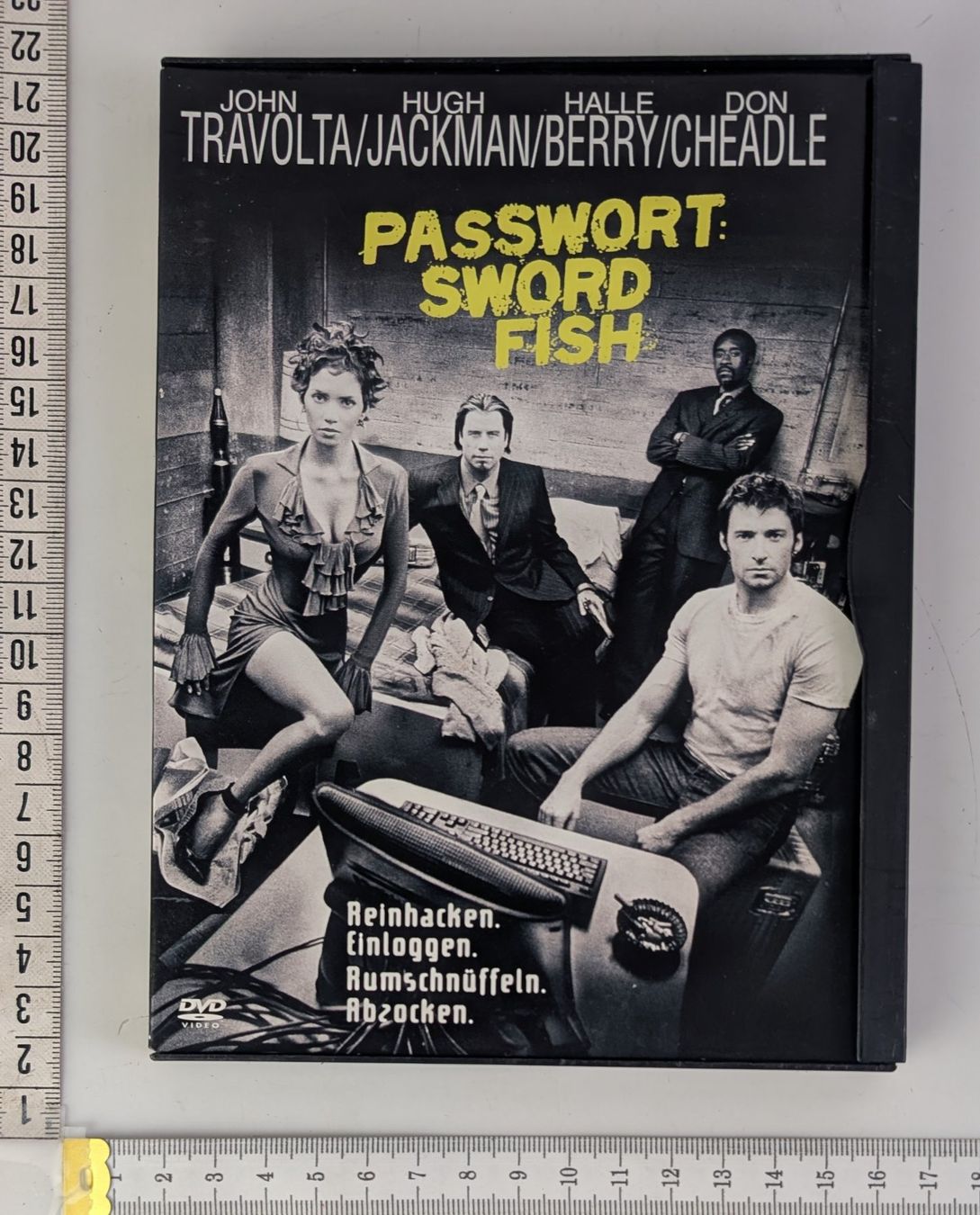 Tutti i DVDs: Passwort: Swordfish DVD mit John Travolta, Hugh Jackman – Usato da Zürich venduto da axolottchen