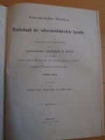 Schweizerisches Idiotikon 2. Band von 1885 