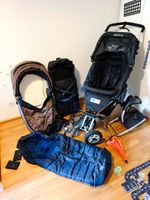 Kinderwagen TFK Joggster mit Trittbrett und Zubehör 