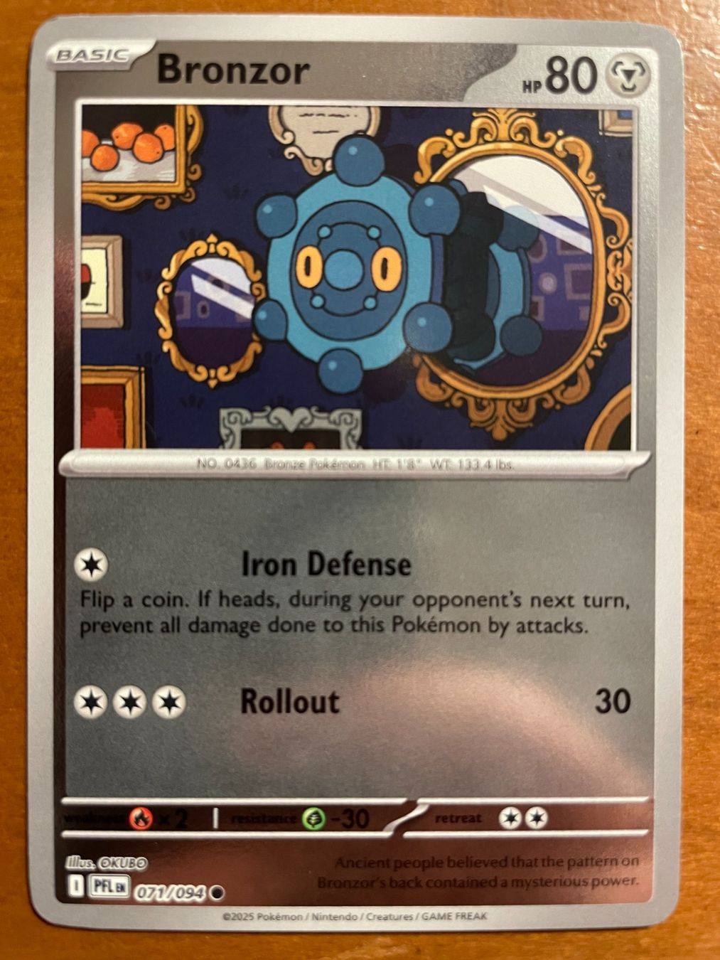 Pokémon Sammelbilder & Trading cards: Pokemon Bronzor Reverse (Versand gratis) – Neu (gemäss Beschreibung) aus Chur von Angerson