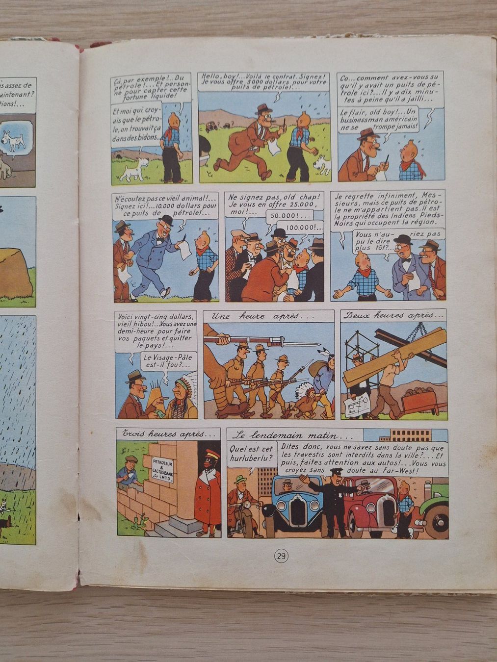 Comics: TINTIN en Amérique / B7 – Gebraucht aus Nyon von beny13 5