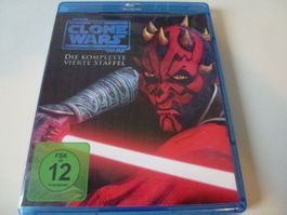 Star Wars - The Clone Wars - Staffel 4 (3 Blu-Rays)