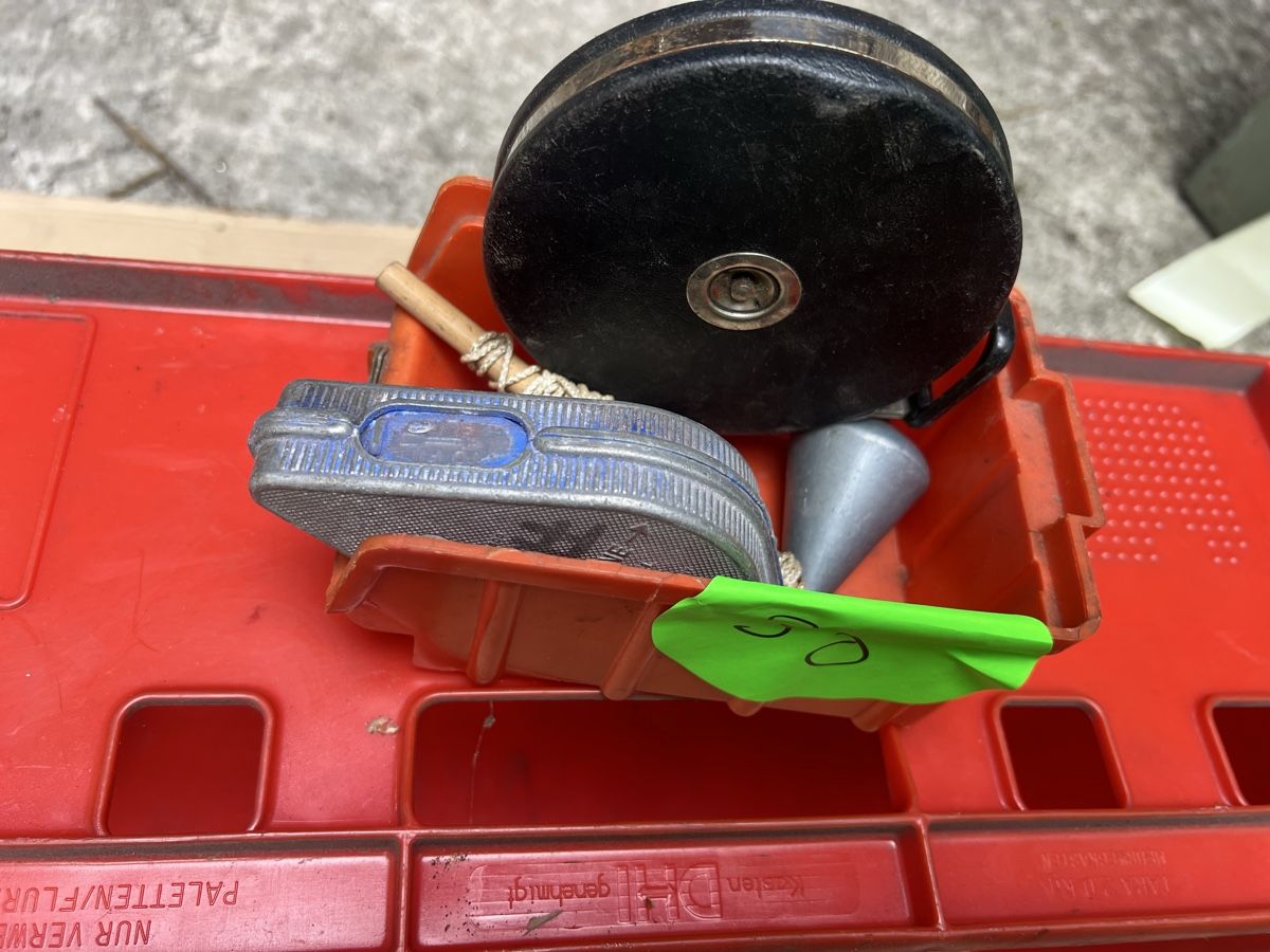 Misurare: Spickschnur Set und Meterrolle  – Usato da Neuenhof venduto da Willi111 1
