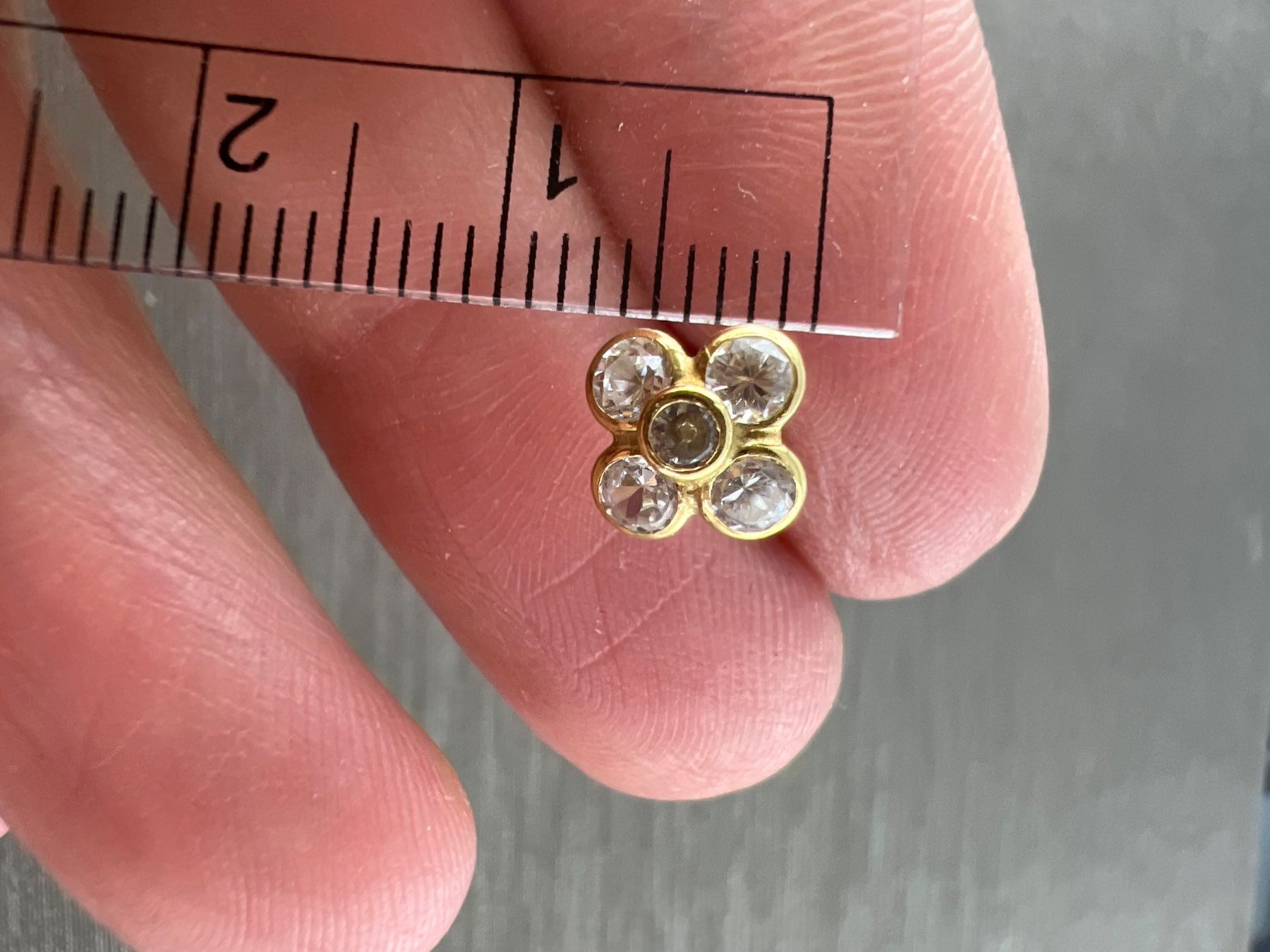 Orecchini pendenti & Orecchini a lobo: Ohrstecker 750 Gold – Usato da Niederuzwil venduto da leo_8857 2