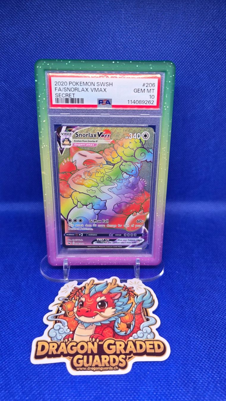 Pokémon Carte collezionabili: 2020 Pokemon Snorlax VMAX PSA 10 – Nuovo (secondo la descrizione) da Winterthur venduto da GreenSkyline