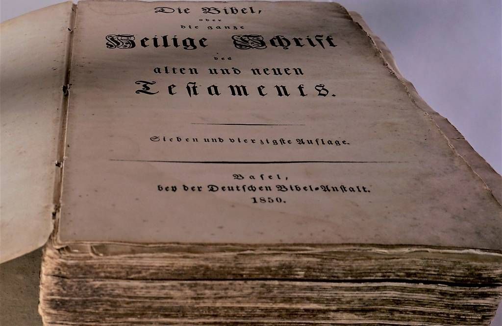 Livres: Antike Bibel von 1850 – D'occasion à Rheineck par han_c85z 2