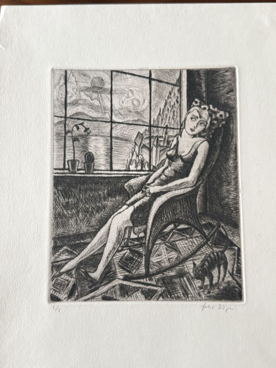 Grafiken & Lithographien: Radierung 35.5x27.5cm – Gebraucht aus Solothurn von NUVICO 4