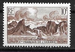Franz. Ozeanien 1948: Küstenlinie von Mooréa