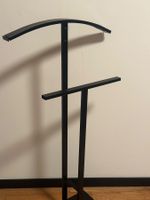 Herrendiener / Kleiderständer Metall schwarz
