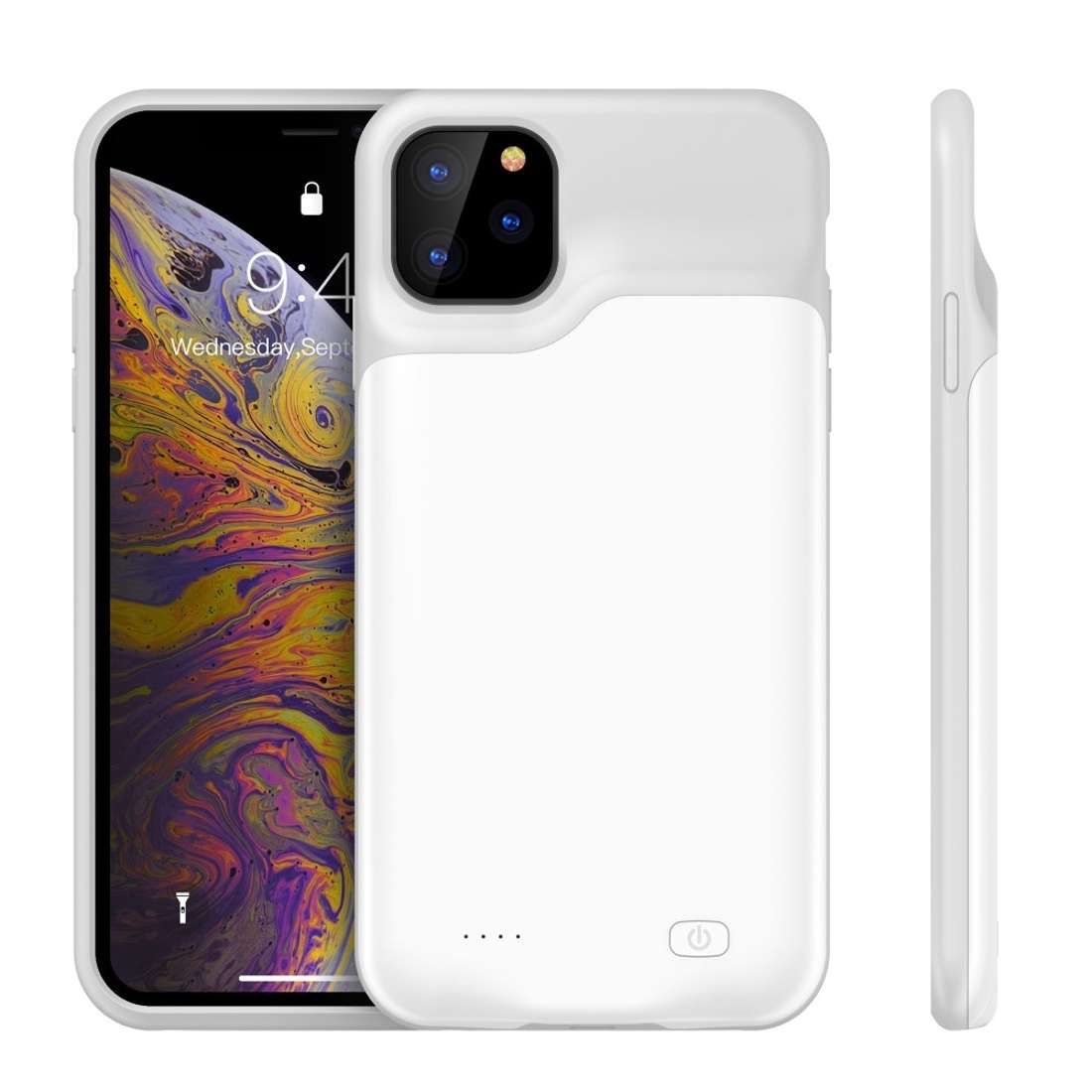 Cover & Protezioni schermo: NEU iPhone 11Pro Max Backpack Akku Case (6500mAh)Schutzhülle – Nuovo e nell'imballaggio originale da Lenzburg venduto da Orzo3 1