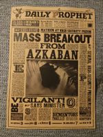 Affiche Harry Potter Daily Prophet azkaban