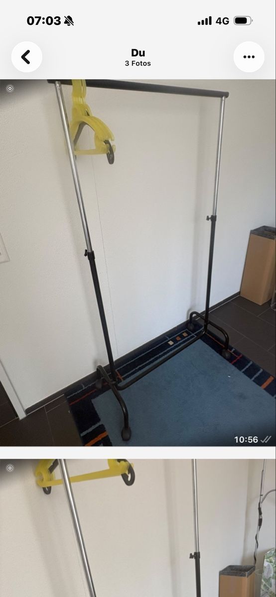 Guardaroba: Kleiderständer auf Rollen – Usato da Obbürgen venduto da bugi6868 3