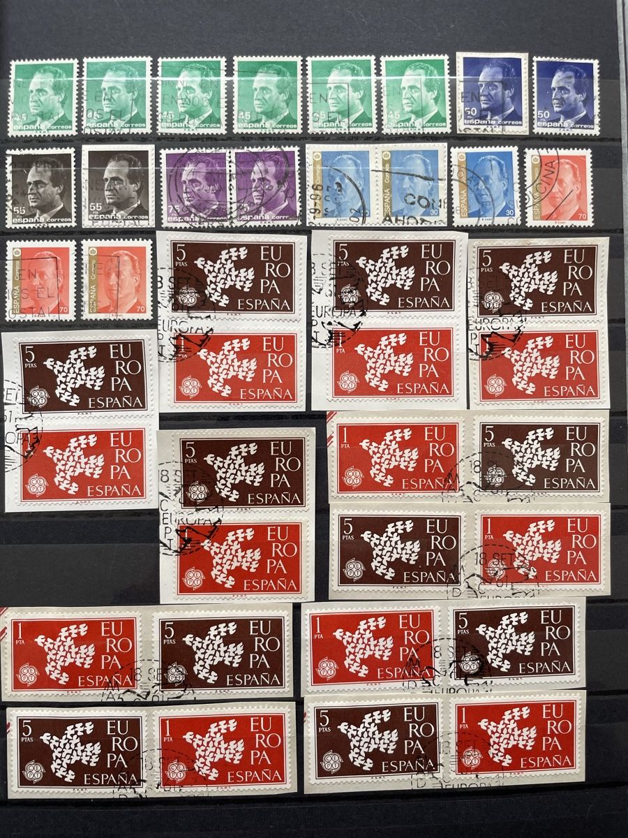 Alle Briefmarken: Spanien 6s – Gebraucht aus Cham von Diablo1232 4