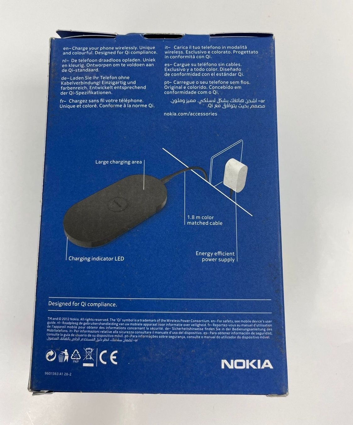 Nokia Caricabatterie: Nokia Ladegerät - Wireless Charger Handy – Nuovo e nell'imballaggio originale da Wängi venduto da LiqKojote