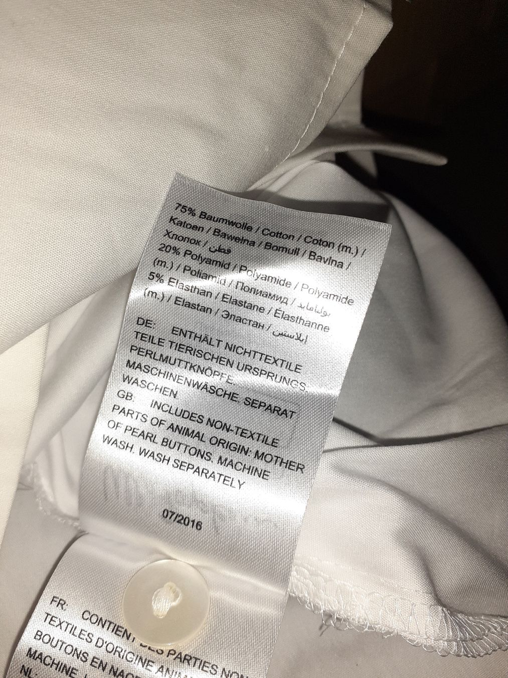 Ulla Popken Blusen: Weisse Bluse, Ulla Popken Selection, Gr. 46/48. Neu. – Neu und originalverpackt aus Zuerich von lichti 4
