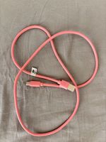 Ladekabel SBS USB-A auf USB-C pink gebrauchter Zustand