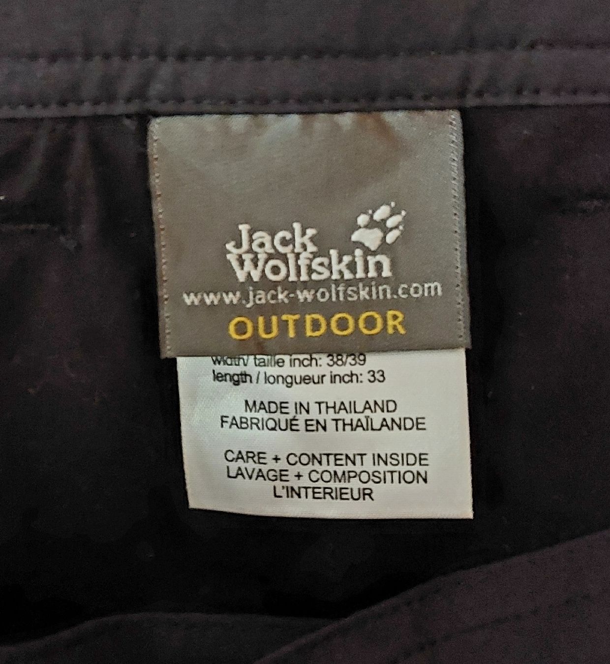 Jack Wolfskin Pantaloni: Jack Wolfskin OUTDOORHOSE Winter – Usato da Winterthur venduto da susanita2 1