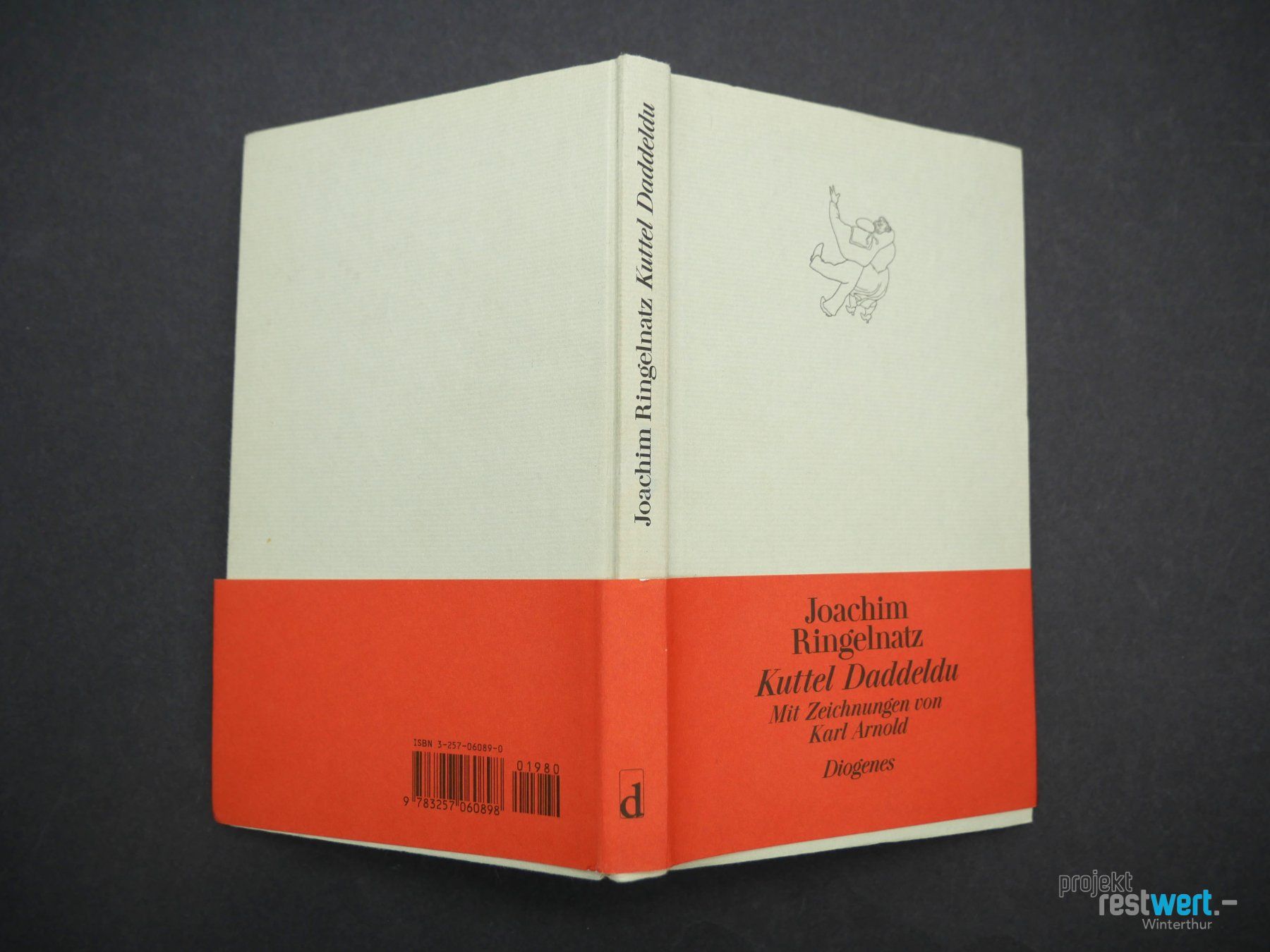 Libri: JOACHIM RINGELNATZ - Kuttel Daddeldu – Usato da Winterthur venduto da Restwert_Winterthur 2