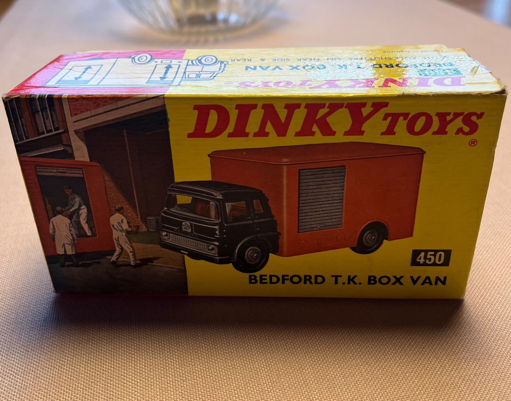 Dinky Toys Modellini d'auto: Dinky Toys Bedford T.K. Box Van 450 – Usato da Roggwil TG venduto da Jolivon63 8
