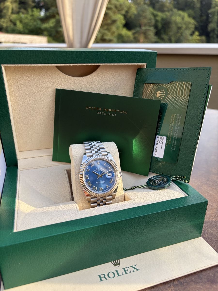 Rolex Orologi: Rolex Datejust 41 Azzuro – Usato da Würenlos venduto da wild-car 8