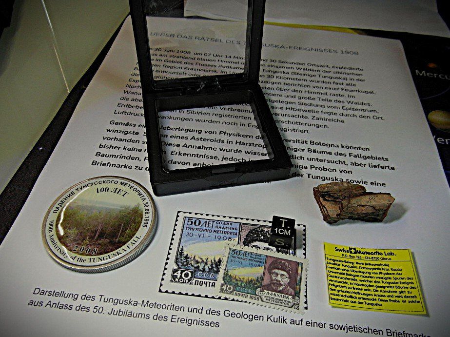 Medaglie: Tunguska Borke / Baumrinde  +  Briefmarke UDSSR + Medaille – Nuovo (secondo la descrizione) da Lengnau BE venduto da Lanthemann 4